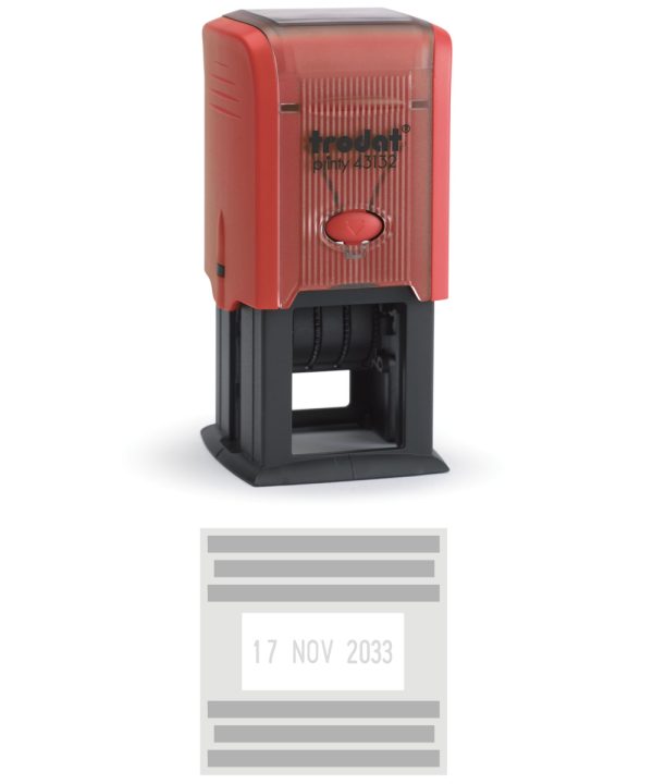 Trodat Stamp main photo dates stamp 43132