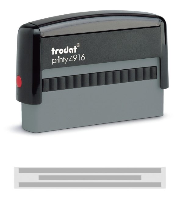 Trodat Printy 4916 – 3 Lines (70×10mm)
