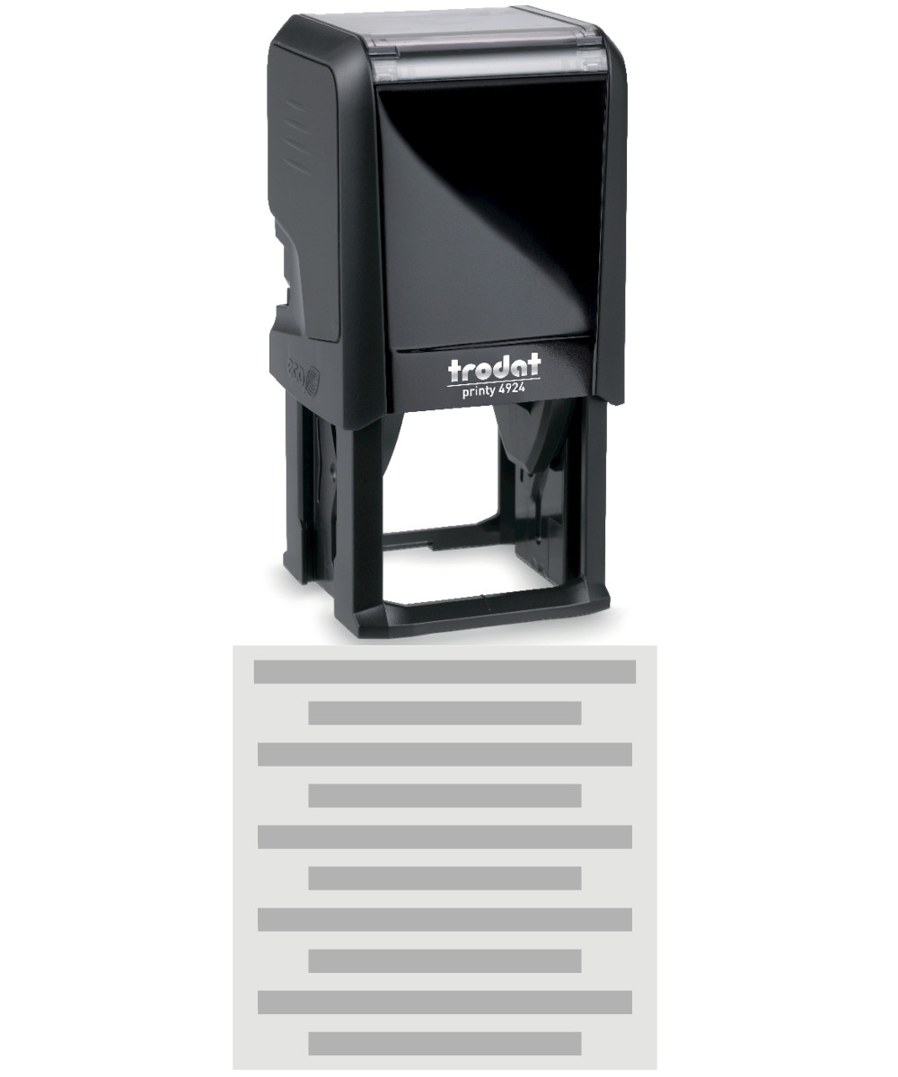 Trodat Printy 4924 – 8 Lines (40×40mm)
