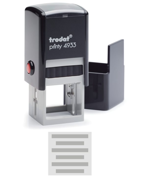 Trodat Printy 4933 – 6 Lines (25×25mm)