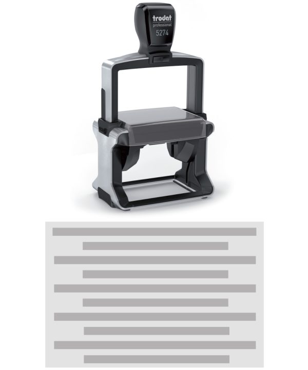 Trodat Professional 5274 – 9 Lines (60 x 40mm)