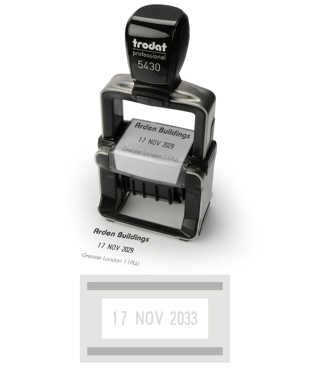 Trodat Stamp 5430 date stamp main photo