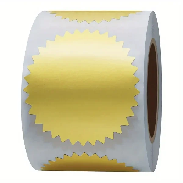 Embossing Seal Stickers