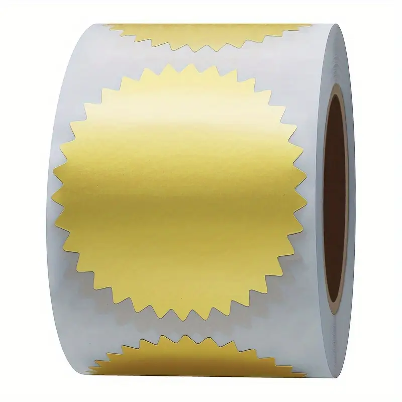 Embossing Seal Stickers